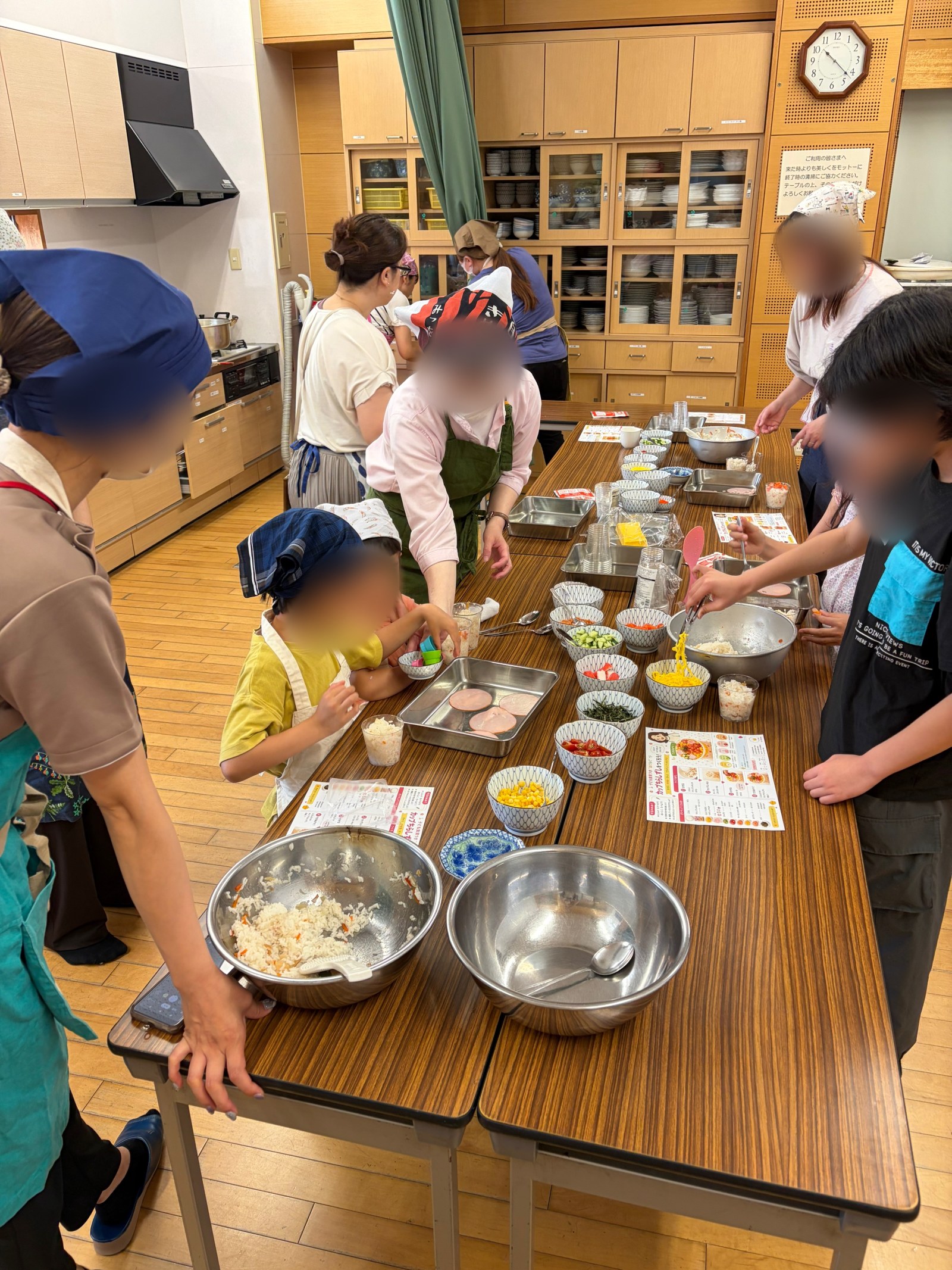 🌈カップちらし寿司作り🌈
